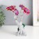 Souvenir from the evil eye "Blooming tree. Elephant with a mitin of gold" silver, pink 18.5x6x17 cm