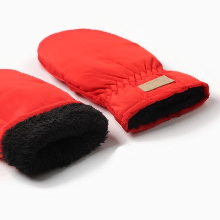 Women's mittens for lawsuit. Mehu Mist, rr. 26cm, red-5