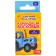 Wax pencils, set of 6 colors, blue tractor