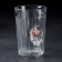 The glass "impenetrable.", With a star, faceted, 250 ml