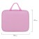 Lightning folder with handles Staff EVERYUDAY A4, polyester, pale pink, 272184