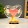 Nightlight "Colored heart" LED from batteries 3xlr44 13x7.2x12 cm Risalux