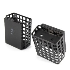 Feeding feeder Yaman rectangular 110 g, metal, removable plastic bottom, packaging 10 pcs.   10694