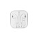 Hoco L7 headphones, wired, inserts, microphone, Lightning, 1.2 m, white