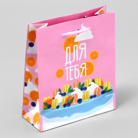 Gift package laminated, packaging, "sweet", s 12 x 15 x 5.5 cm-4