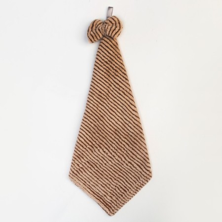 Kitchen towel of the share "Bow" 30*30cm, col. beige, microfiber 100% p/e-1