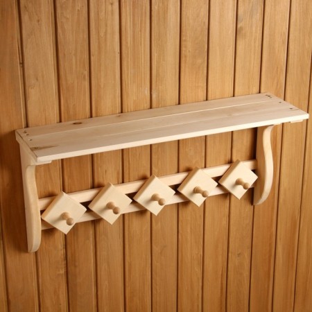 Pan-column, 5 hooks, linden "Dobroparov"-1