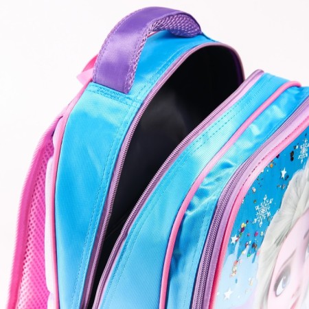 School backpack, 39 cm x 30 cm x 14 cm "Elsa", cold heart-2