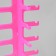 Hands for glasses 6 seats, 16 × 14.5 × 35.5, plexiglass, pink color