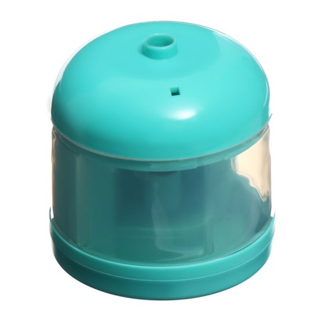 Electric sharpener (batteries are not included). It works from 2 aa batteries turquoise