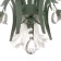 Lyana chandelier 5he27 40w green 45x45x40-90 cm