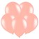 Latex ball 12 ", metal, set of 100 pcs., Pink gold