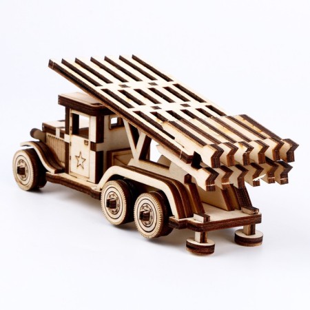 Military Military Jeep, Katyusha Military Motor, missile installation "-3