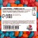 Chewing marmalade "jelly" with taste peach, blueberries, strawberries, orange, 2.5 kg