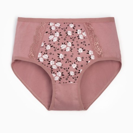 Panties Female color powder, size 50-52