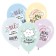 Shar Latex 12 "" SDR Air Clouds ", Assorted, pastel, set of 50 pcs. Mix