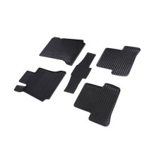 Rubber rugs ’grid’ for Mercedes-Benz C-Slass W204, 2007-2014