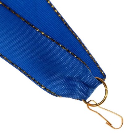 Medal ribbon, blue-3