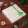 Box for cookies "Knock", 21 x 21 x 3 cm