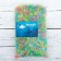 Decorative stones for the aquarium, luminous, 8-11 mm, 1 kg, mix