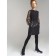 Eco -leather skirt for girls, height 140 cm