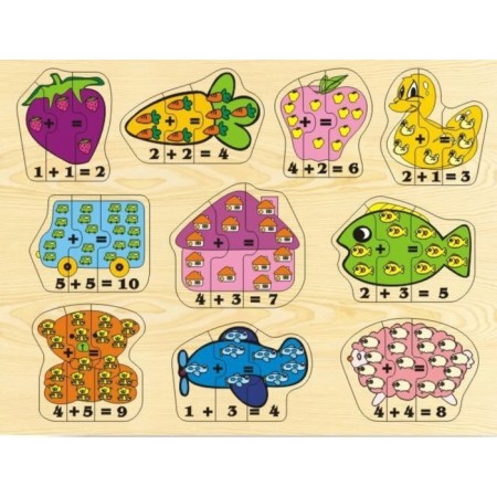 Arithmetic puzzle "Arithmetic puzzles No. 1"