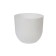 Kashpo Alpha with a tab, 6 l, white color