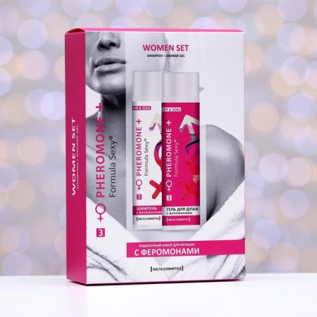 Cosmetic kit Female Formula Sexy No. 3, shower gel, 250 ml+shampoo, 250 ml (based on Moon Sparkle (Escada)-1