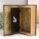 Safe-book wood to the leatherette "telephone reference" 21x13x5 cm