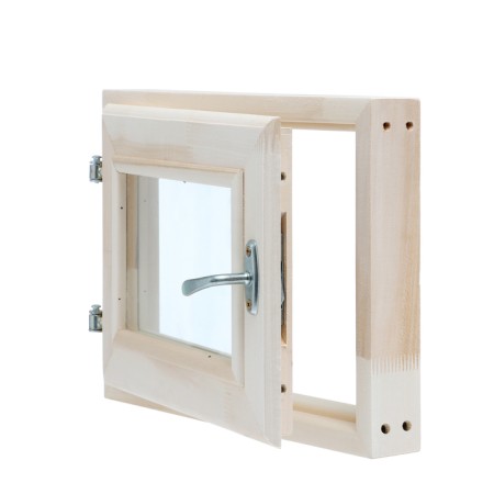 Window, 30 × 40cm, double glass of linden-6