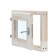 Window, 30 × 40cm, double glass of linden