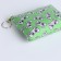 Monetnik's wallet with a zipper, color mix