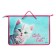 Folder with A4 handles, 340 x 245 x 45 mm, plastic, pens-snuckles, ONICS PT-15 "Cat Caratumel"