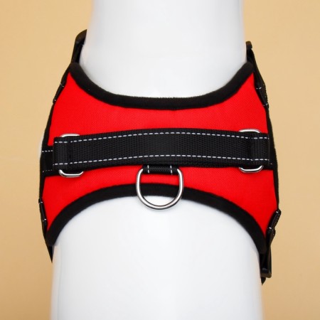 Shleka K7 soft reflective, size XL, OG 74-92 cm, weight 28-47.5 kg, red-5