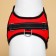 Shleka K7 soft reflective, size XL, OG 74-92 cm, weight 28-47.5 kg, red