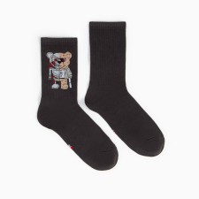 Male socks, graphite color, size 27-29 (42-44)