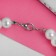 Beads "chosen" pearls, 40 cm, white color