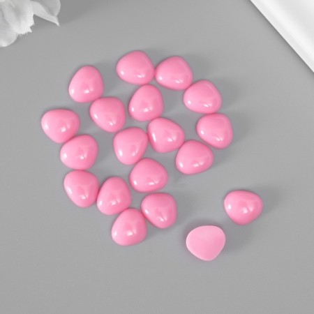Decorative spouts for creativity, 10x10 mm, 20 pcs., Pink, Treasure Island-1