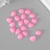 Decorative spouts for creativity, 10x10 mm, 20 pcs., Pink, Treasure Island