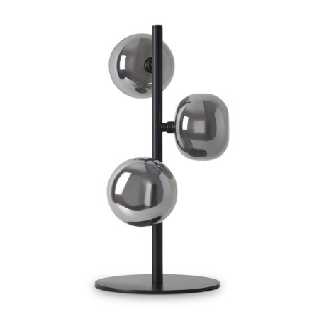 Freya FR5435TL-03B Shimmer, 248x248x461 mm desktop lamp, G9, 3x25W, black color-5