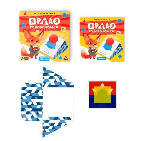 Board game "Bright puzzle", 7+-1