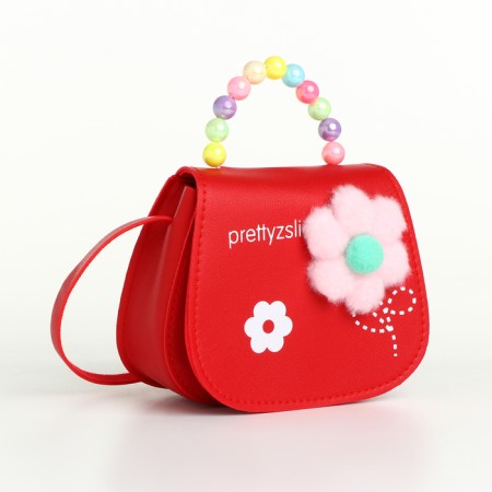 Baby bag on the valve, the color is red