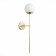 Sconces st. SL1504.201.01. Avellino. 1x60 W, E27, 13x60 cm, color French gold