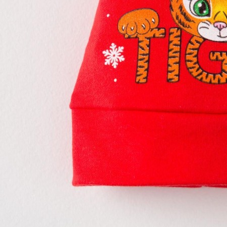 Baby hat, red color, height 62 cm-2