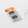 Needles with simplified score No. 4-8, with a golden ear, 6 pcs