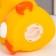 Pig a case Plastic "Duck with hare ears" mix 13x13x23 cm