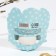 A card-holder for an egg “with a light Easter!”, 12.4 x 12.6 cm.