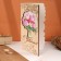 Wooden converted carved "Happy Birthday!" flowers
