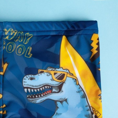 Bathing swimming trunks for the boy KAFTAN "Dino", height 98-104 (30), blue color-2