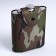 Flaw for alcohol and water, 240 ml, "Colonel", stainless steel, cover, gift, army, 8